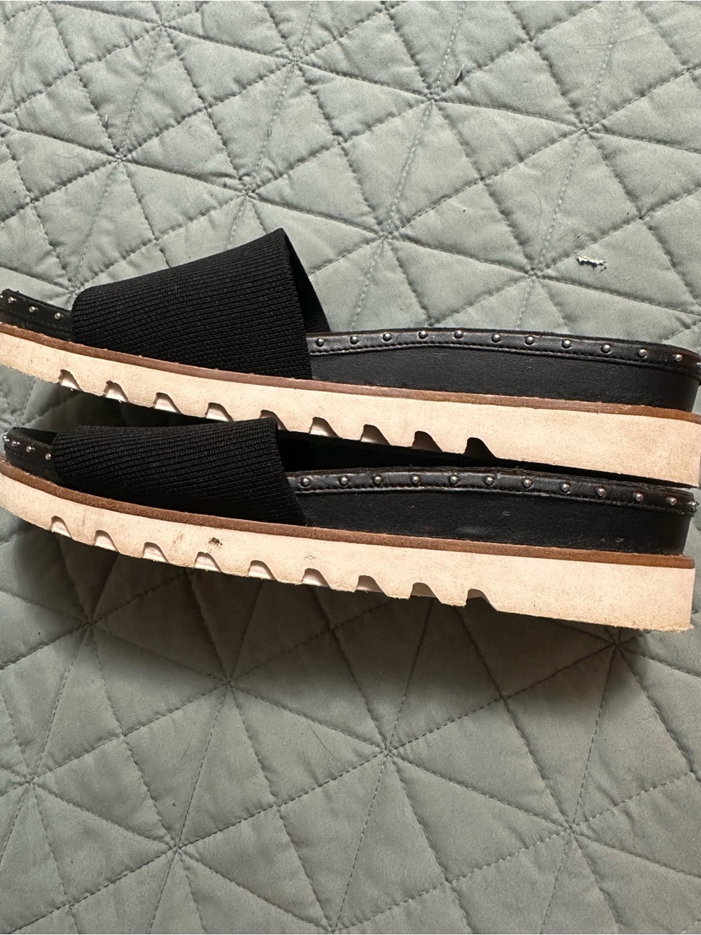 Gianni Bini Studded Slide Sandals - Picture 5 of 5
